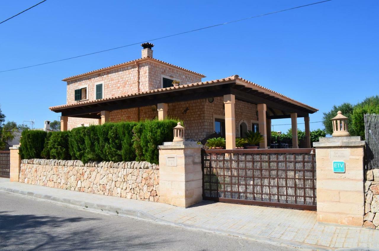 Вилла Ca Na Marina Cala Llombards Экстерьер фото